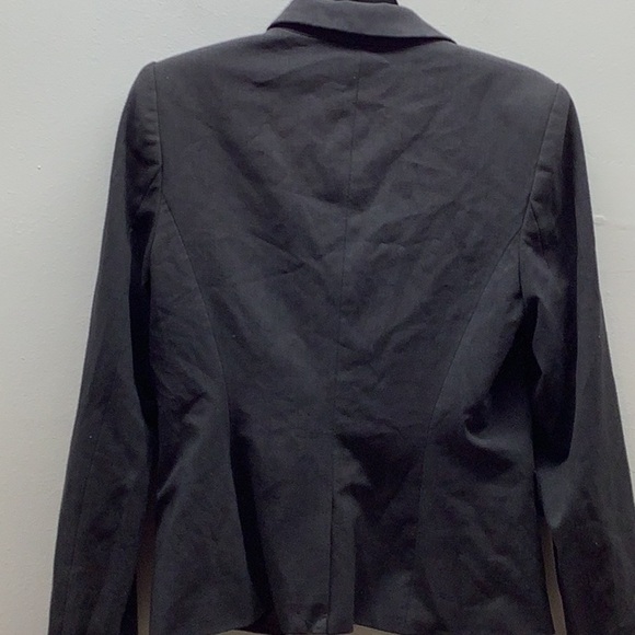 Calvin Klein Size 6 Women's Charcoal Blazer Preloved - Picture 4 of 8